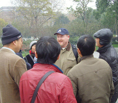 Dave (Quality Manager) in China.